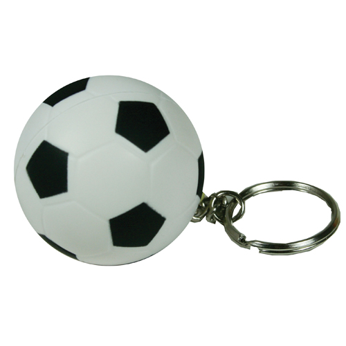 Soccer Ball Keyring Stress Reliever