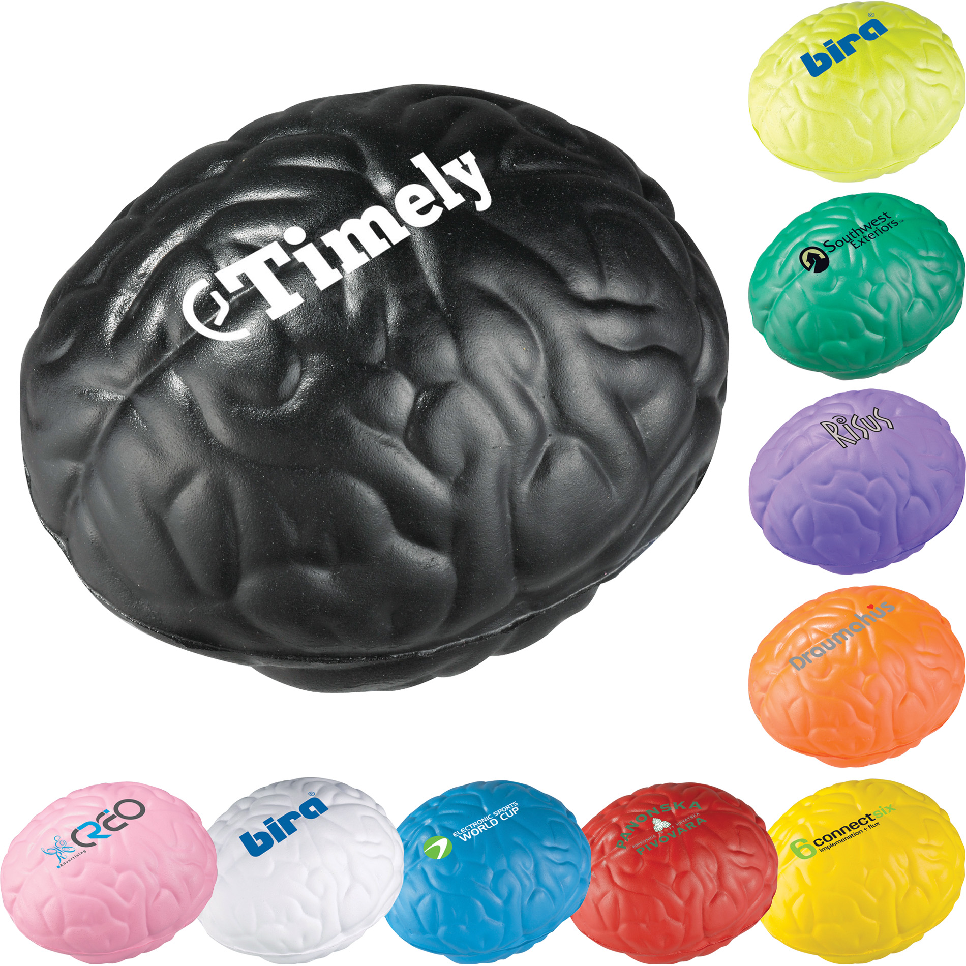 brain squishy ball